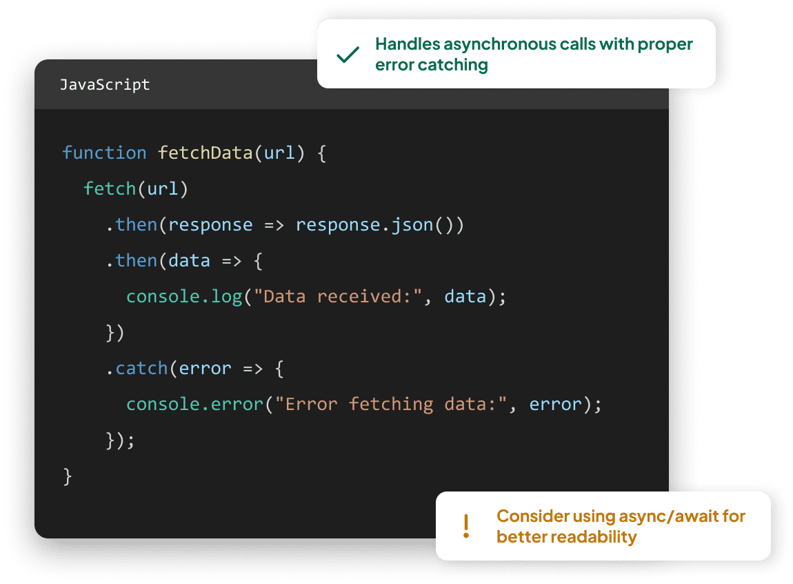 Evaluate your Code Assignments
